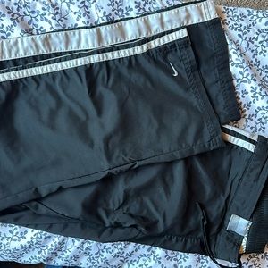 NIKE VINTAGE WOMEN’S TRACK PANTS SMALL BLACK
